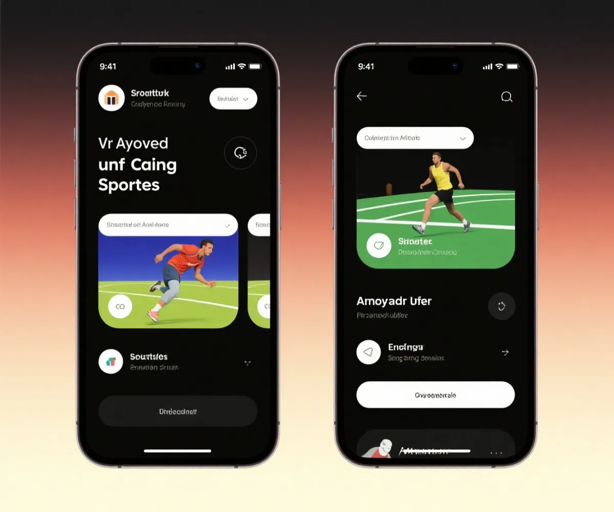 皇冠·体育 App 界面预览